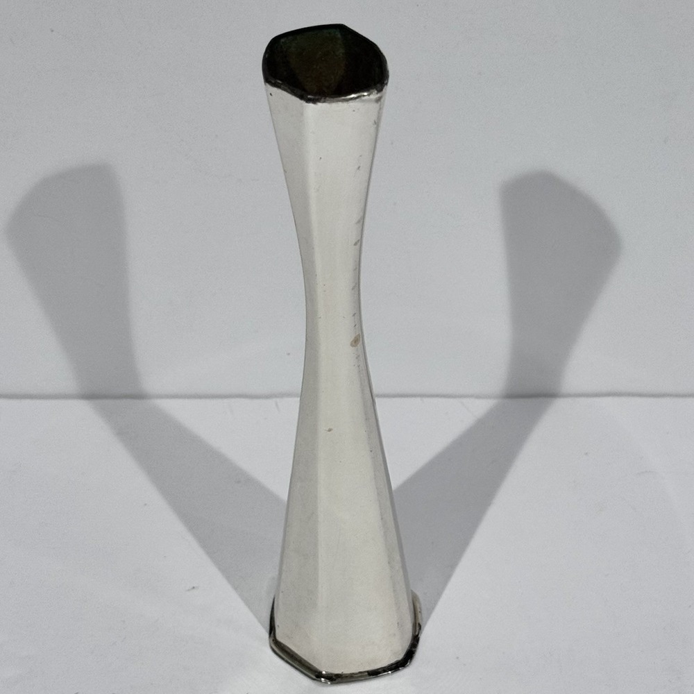 Vintage Wolff Silver Plated Tarnish Resistant Flower Bud Vase Western Germany 8"